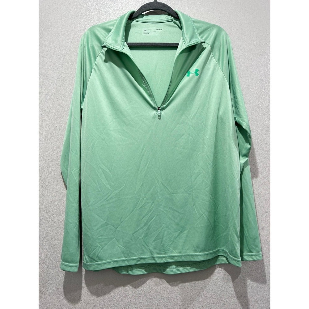Under Armour base layer 1/2 zip Mint